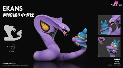 Pokémon Arbok Evolution Set & Serperior Evolution Set GK Statue - Wonder Studio [Pre-Order Closed] Deposit / Primary