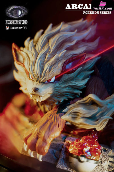 Pokemon - Arcanine Resin Statue Monster Studio [In Stock]