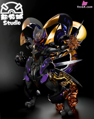 Pokemon Armored Mewtwo Statue - Chao Ji Qiu Studio [Pre-Order] - Pokemon