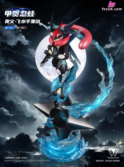 Pokemon Ash Greninja 1/20 GK Statue - Wonder Studio [In-Stock] - Full Payment / Shiny Color - Pokemon