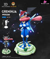 Pokemon Ash - Greninja Statue - Xo Studio [Pre - Order] Deposit / Original Color Pokémon