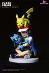 Pokémon Ash Ketchum & Pikachu Riolu Resin Statue - Forge Dreams Studio [Pre-Order] Deposit / 1/8