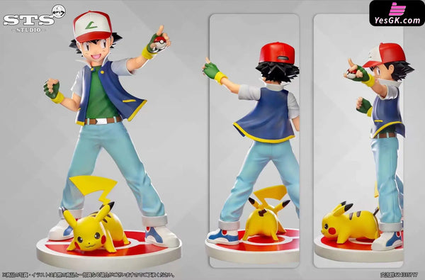 Pok¨|mon Ash Ketchum Statue - Sts Studio [In Stock]