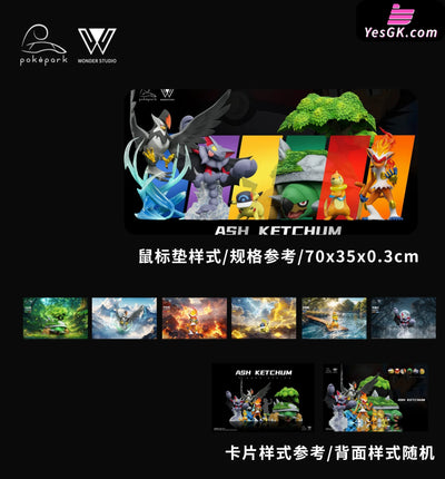 Pokémon Ash Ketchum Team #2 Sinnoh Region GK Statue - Wonder Studio [Pre-Order Closed] Pokémon