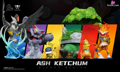 Pokémon Ash Ketchum Team #2 Sinnoh Region GK Statue - Wonder Studio [Pre-Order Closed] Pokémon