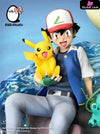 Pokemon Ash Ketchum & Winds And Waves GK Statue - EGG Studio [In-Stock] - Full Payment - Pokemon