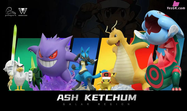 Pokémon Ash’s Team 4 Galar Region 1/20 GK Statue - Wonder Studio [Pre-Order] Pokémon