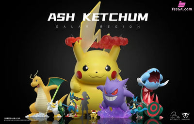 Pokémon Ash’s Team 4 Galar Region 1/20 GK Statue - Wonder Studio [Pre-Order] Pokémon