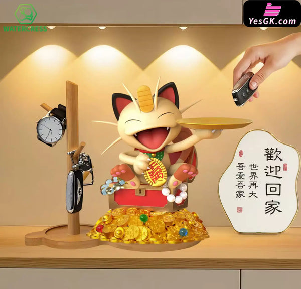 Pokémon Attract Wealth Storage Meowth GK Statue - Watercress Studio [Pre-Order] - Pokemon