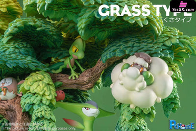 Pokémon Attribute Series Fifth Bullet Grass Statue - Pc House Studio [Pre-Order]