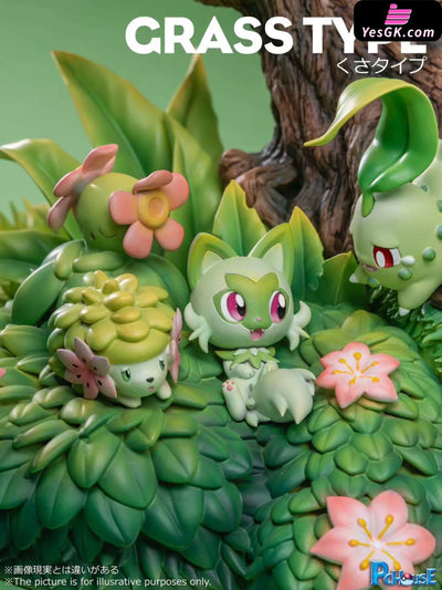 Pokémon Attribute Series Fifth Bullet Grass Statue - Pc House Studio [Pre-Order]