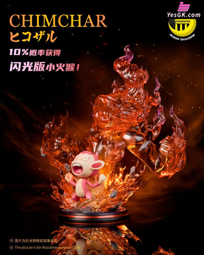 Pokémon Awakened Series Chimchar Resin Statue - Moon Shadow Studio [In-Stock]
