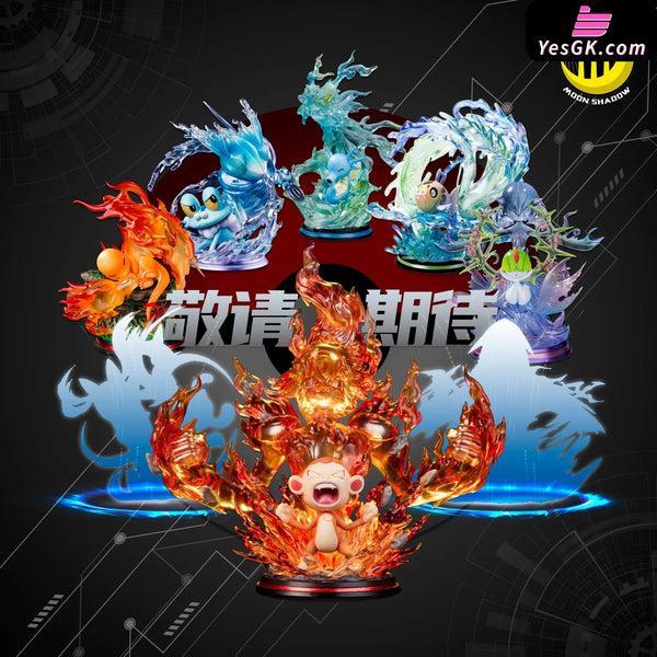 Pokémon Awakened Series Chimchar Resin Statue - Moon Shadow Studio [In-Stock]