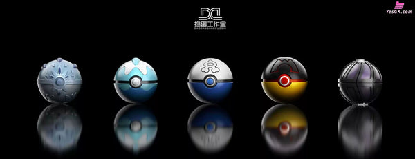 Pokémon Basic Poké Ball #4 #5 Magma Team Ball & Dusk Ball GK Statue - Dao Dan Studio [Pre-Order] - Pokemon