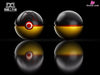 Pokémon Basic Poké Ball #4 #5 Magma Team Ball & Dusk Ball GK Statue - Dao Dan Studio [Pre-Order] - Deposit / Team Magma