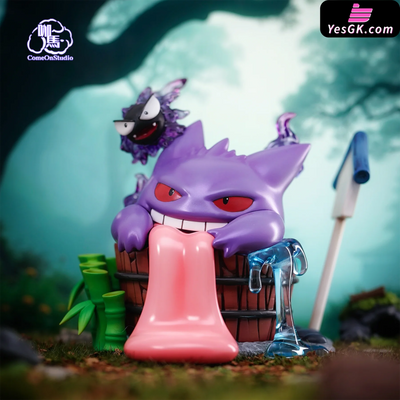 Pokémon Bath Gengar GK Statue - Come On Studio [Pre-Order] Pokémon