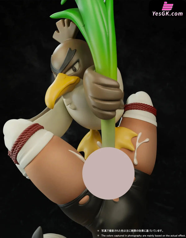 Pokemon Bea & Farfetch'd Special Training Statue - Beast Studio