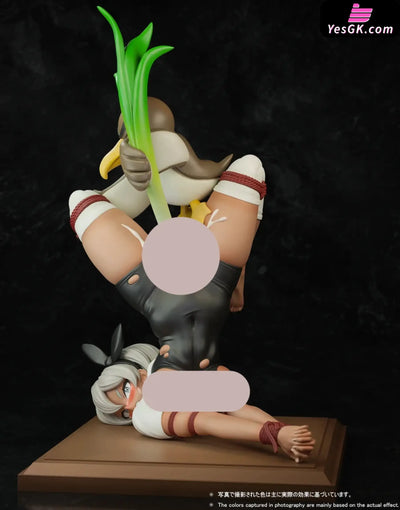 Pokemon Bea & Farfetch'd Special Training Statue - Beast Studio