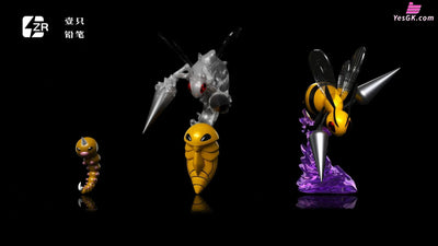 Pokemon Beedrill Evolutionary Group & Mega Resin Statue - Zr Studio [Pre-Order] Deposit / 1/20