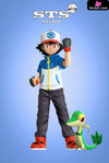 Pokemon Best Wishes Protagonist Group Statue - Sts Studio [Pre - Order] Deposit / 1/20 Scale Ash