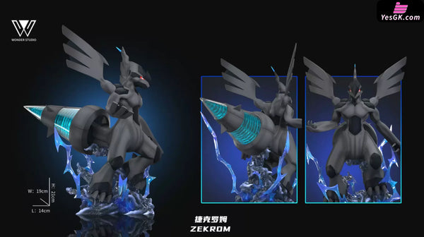 Pokémon Black and White Dragon Zekrom & Reshiram 1/20 GK Statue - Wonder Studio [Pre-Order] Pokémon