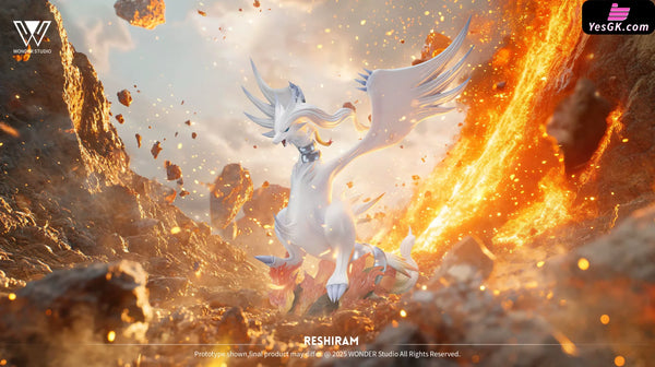 Pokémon Black and White Dragon Zekrom & Reshiram 1/20 GK Statue - Wonder Studio [Pre-Order] Pokémon