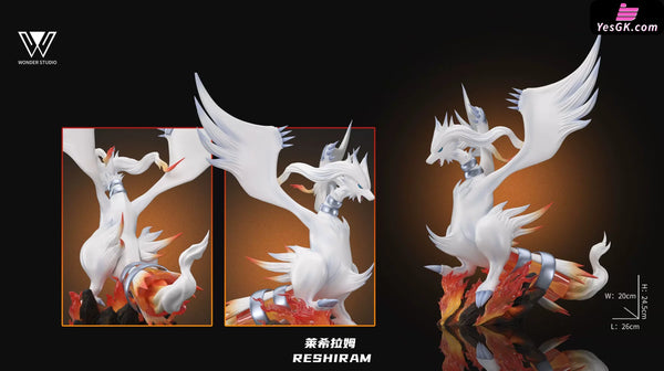 Pokémon Black and White Dragon Zekrom & Reshiram 1/20 GK Statue - Wonder Studio [Pre-Order] Pokémon