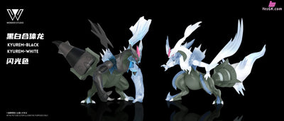 Pokémon Black and White Kyurem GK Statue - Wonder Studio [Pre-Order] Deposit / Glitter color Pokémon