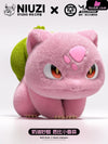 Pokémon Black & Pink Bulbasaur GK Statue - Niuzi Studio [In-Stock] Pokémon