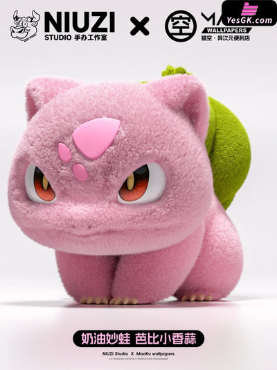 Pokémon Black & Pink Bulbasaur GK Statue - Niuzi Studio [In-Stock] Pokémon