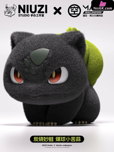 Pokémon Black & Pink Bulbasaur GK Statue - Niuzi Studio [In-Stock] Pokémon