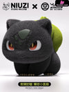 Pokémon Black & Pink Bulbasaur GK Statue - Niuzi Studio [In-Stock] Pokémon