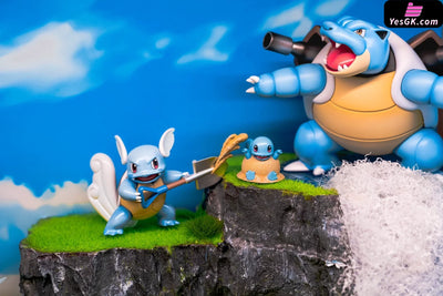 Pokémon Blastoise Evolution Group 1/20 GK Statue - EC Studio [In-Stock] Pokémon