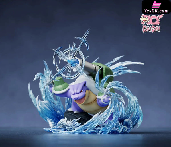 Pokémon Blastoise Evolution Set GK Statue - Dai Dai Studio [Pre-Order] Deposit / Mega Blastoise / Different Color