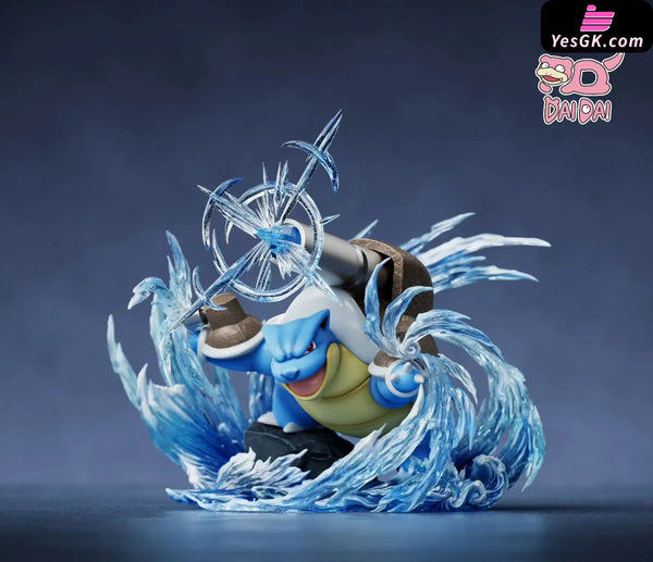 Pokémon Blastoise Evolution Set GK Statue - Dai Dai Studio [Pre-Order] Deposit / Mega Blastoise / Primary Color Pokémon