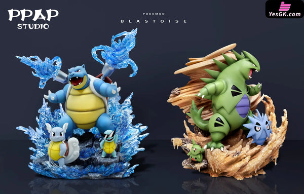 Pokemon - Blastoise Family Resin Statue Ppap Studio [In Stock]