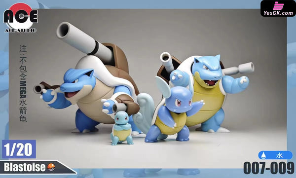 Pokemon Blastoise Group 1/20 GK Statue - ACE Studio [In-Stock] - Pokemon