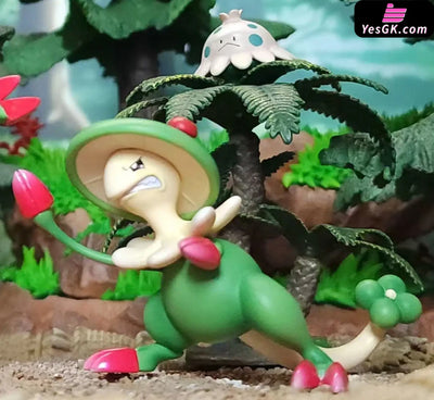 Pokémon Breloom Evolution Group GK Statue - Sugar Cube Studio [Pre-Order] Deposit / B:Mushrooms + Breloom(Fist) Pokémon
