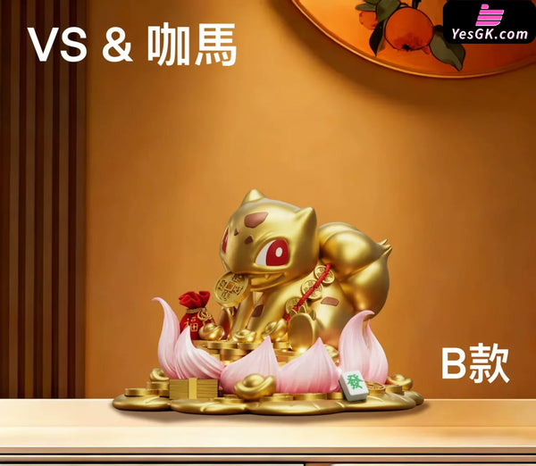 Pokémon Bring Wealth Bulbasaur GK Statue - Ka Ma Mo Wan Studio & VS Studio [Pre-Order] - Deposit / B Version - Pokemon