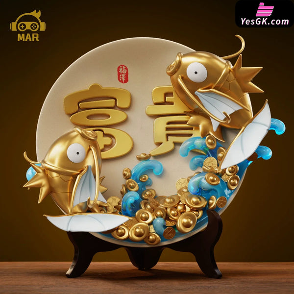 Pokémon Bring Wealth Magikarp GK Statue - MAR Studio [In-Stock] - Full Payment / Gold Color - Pokemon