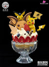 Pokémon Buffy Cup Pikachu & Pichu Resin Statue - King Finger Studio [Pre-Order]