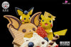 Pokémon Buffy Cup Pikachu & Pichu Resin Statue - King Finger Studio [Pre-Order]