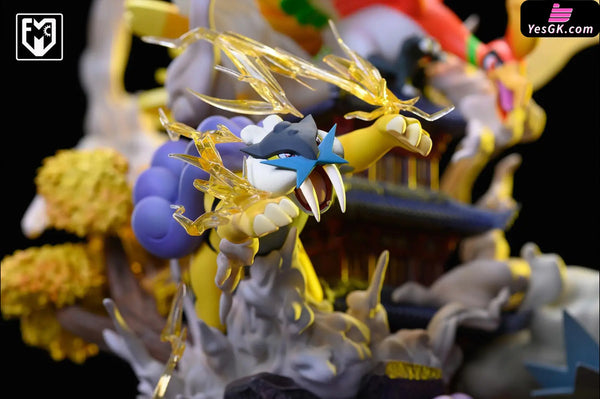 Pokémon Burning Legend #2 Resin Statue - MFC Studio [In-Stock] Full Payment Pokémon