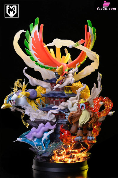 Pokémon Burning Legend #2 Resin Statue - MFC Studio [In-Stock] Full Payment Pokémon