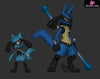 Pokémon Bus Series Lucario Evolution Group GK Statue - RZ Studio [Pre-Order] - Deposit / Original Color - Pokemon