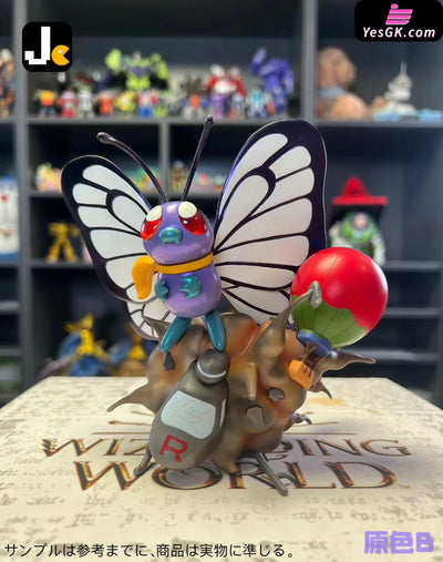 Pokemon Butterfree Resin Statue - Jc Studio [Pre - Order] Deposit / Primary - Color Scarf Version