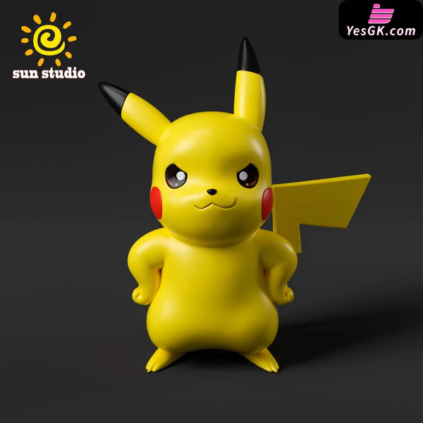 Pokémon Captain Pikachu Tsundere Statue - Sun Studio [Pre-Order] Deposit / Small Scale