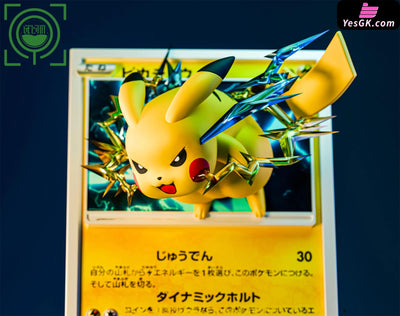 Pokémon Card 012 Pikachu is coming 2.0 GK Statue - GEISHA Studio [Pre-Order] Pokémon