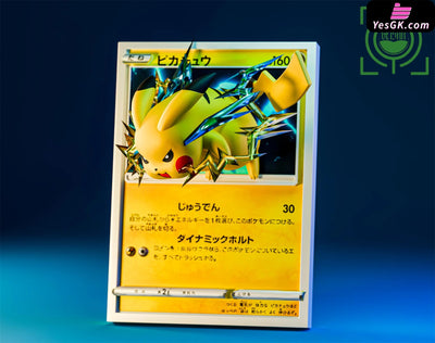 Pokémon Card 012 Pikachu is coming 2.0 GK Statue - GEISHA Studio [Pre-Order] Deposit Pokémon