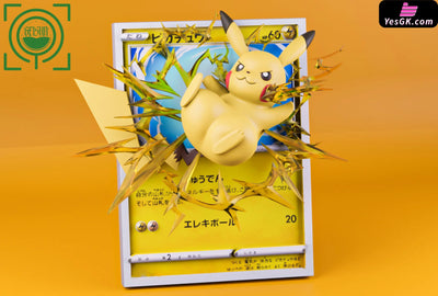 Pokemon Card #1: Pikachu Resin Statue - Geisha Studio [Pre - Order] Pokémon